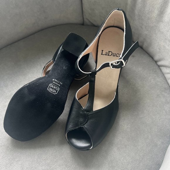LaDuca Shoes - BRAND NEW Black LaDuca Rita Dance Heels